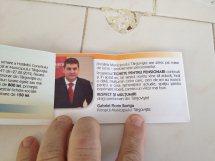 Creativitatea politicianului român în an electoral. Bonuri de masă cu fotografia primarului pe ele 140312