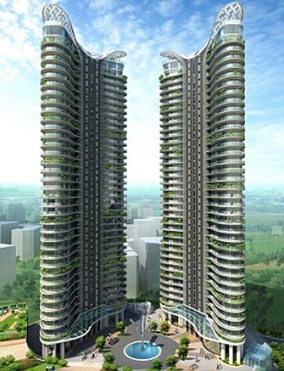 Proiect extravagant! Apartamente cu piscine închise cu sticlă în loc de balcoane 140320