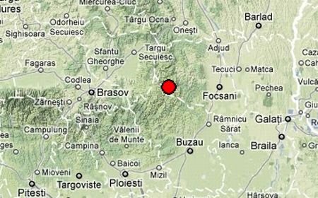 Un cutremur a avut loc în Vrancea, în noaptea de miercuri spre joi