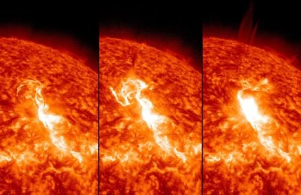 Uriaşă explozie pe suprafaţa Soarelui. NASA: Pământenii n-ar trebui să fie afectaţi, însă acesta e doar începutul