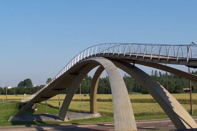Schiţele lui Leonardo Da Vinci se trezesc la viaţă. Norvegienii utilizează deja un pod proiectat de artistul renascentist 142506