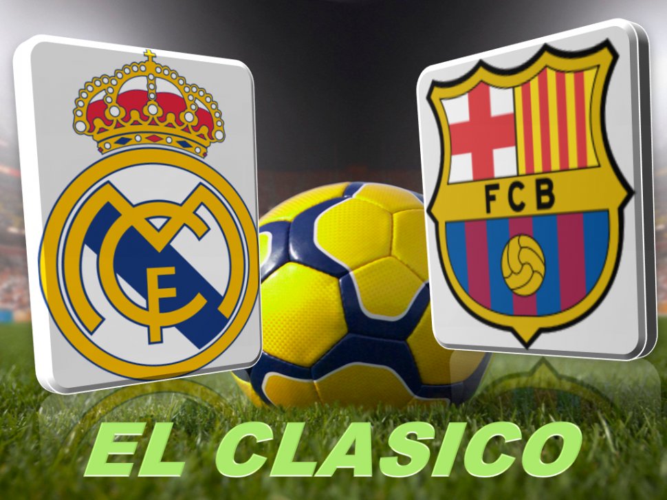 El Clasico: Real Madrid a învins FC Barcelona cu scorul de 2 - 1
