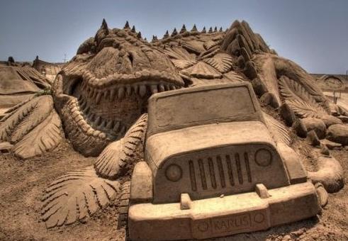 Superb. Cele mai frumoase sculpturi în nisip 142874