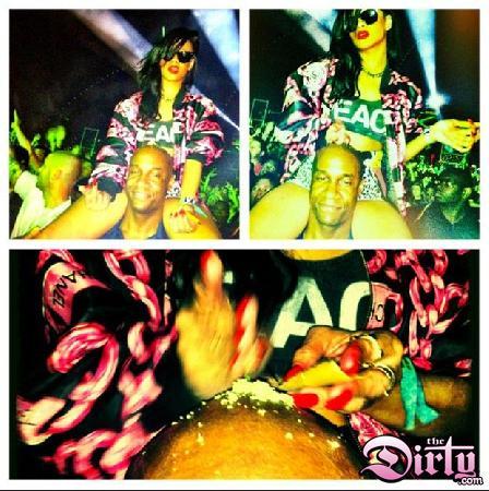 E pe marginea prăpastiei. Gestul şocant pe care îl face Rihanna într-un club arată că are nevoie disperată de ajutor 143339