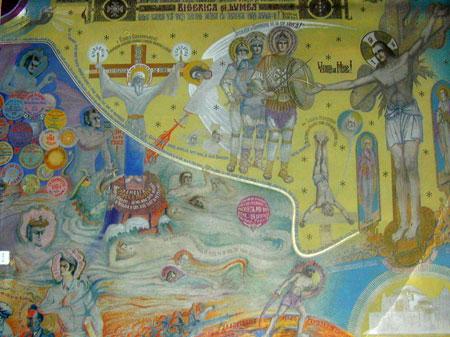 Profeţia care a ascuns viitorul, desenată pe pereţii unei biserici din România. &quot;Este ca un Cod al lui Da Vinci&quot; 143382