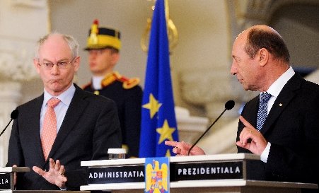 Van Rompuy: Prin măsurile luate, România devine un punct de intrare sigur în Schengen
