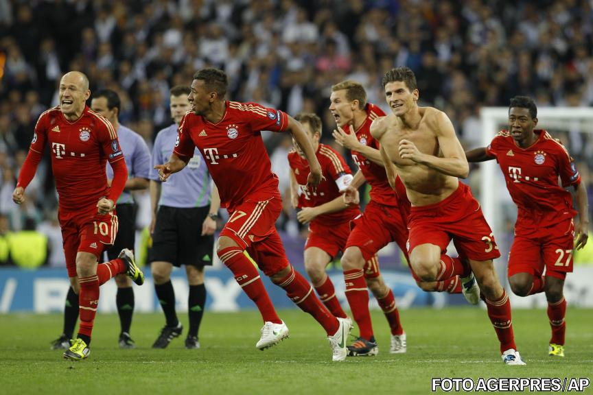 Bayern Munchen s-a calificat în finala Ligii Campionilor, după ce a eliminat pe Real Madrid la loviturile de departajare