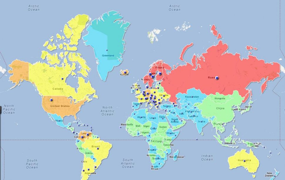 Vezi aici harta mondială a mărimii sânilor 