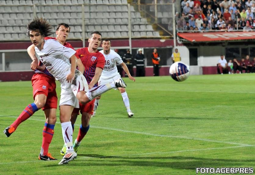 Rapid şi Steaua au încheiat la egalitate, scor 1-1, în derbyul etapei a 28-a din Liga I