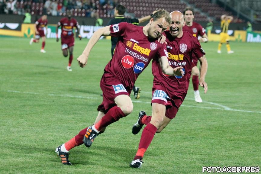 CFR Cluj a învins cu 1-0 pe FC Braşov şi şi-a consolidat poziţia de lider în Liga I