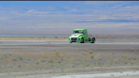 Volvo Mean Green, record mondial de viteză