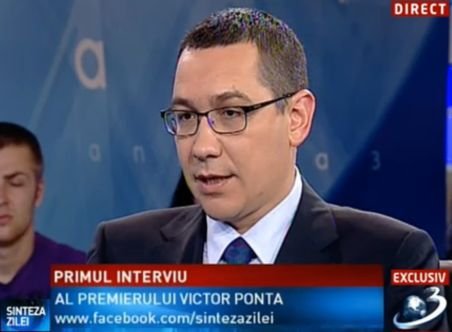 Ponta: Am &quot;acordul de principiu&quot; al Finanţelor pentru anularea plăţii retroactive TVA pe DDA. A fost o măsură de intimidare a presei