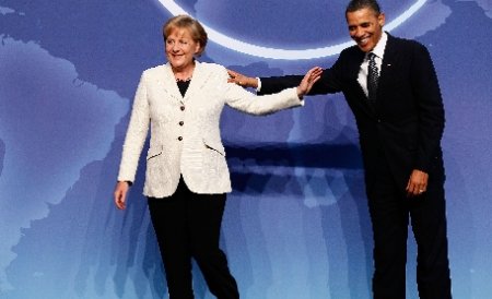 Întâlnire privată Barack Obama-Angela Merkel sâmbătă, după summitul G8