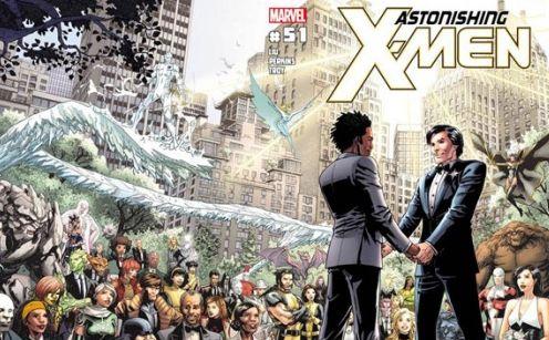 X-Men susţine comunitatea gay. Prima căsătorie dintre doi homosexuali din benzile desenate