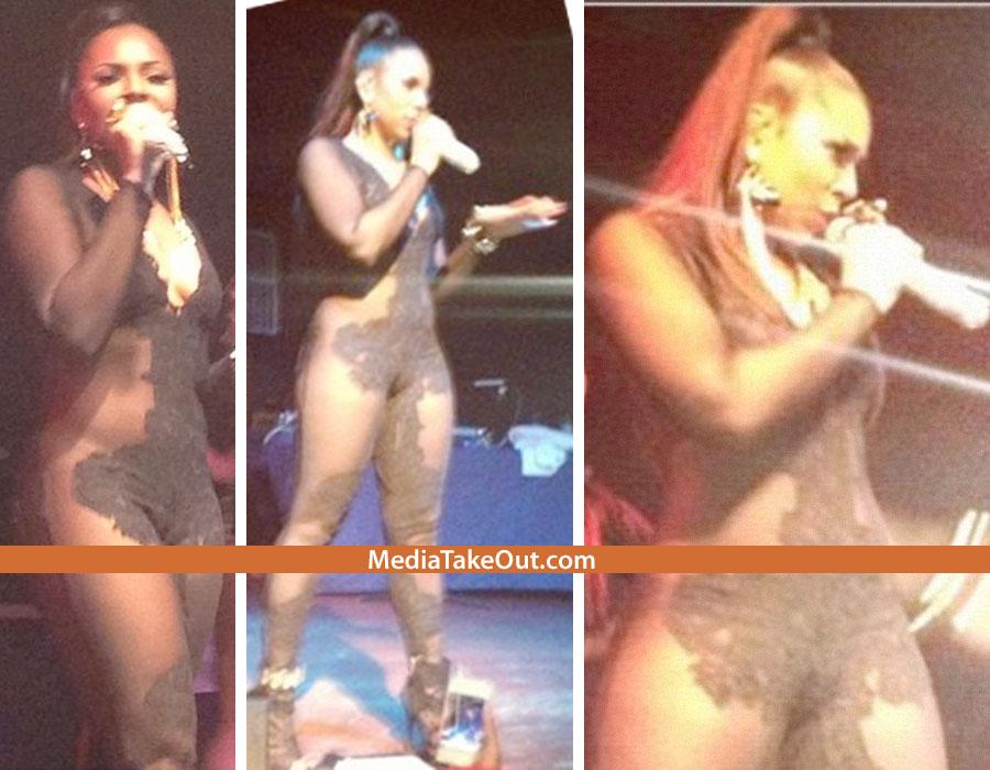 Ce au văzut fanii atunci când cântăreaţa a urcat pe scenă fără chiloţi pe ea? Imaginea ar putea fi interzisă 148742
