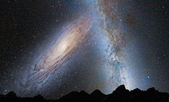 Imaginile spectaculoase pe care numai urmaşii noştri le vor vedea pe viu. Când se va produce coliziunea dintre Andromeda şi Calea Lactee 149430