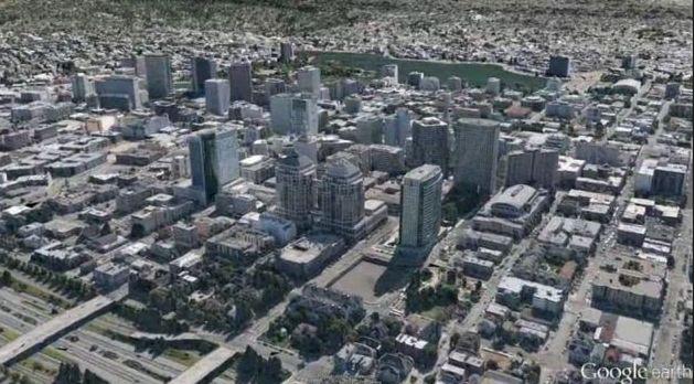 Ca şi cum ai avea elicopter personal. Google Maps, varianta 3D, îţi permite să &quot;zbori&quot; printre zgârie-nori 150514