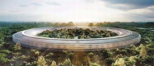 Nu e un OZN, e viitorul sediu Apple. Imagini spectaculoase 151018
