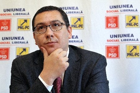 Ponta: Propun separarea clară a atribuţiilor preşedintelui de cele ale premierului