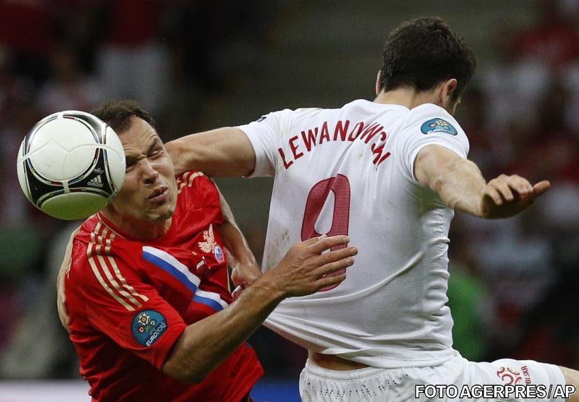 Rusia remizează cu Polonia, scor 1-1, şi este aproape calificată în sferturile de finală de la EURO 2012
