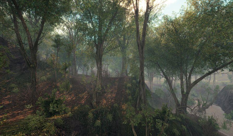 Când jocul devine artă. Locul în care ucizi monştri fioroşi, transformat în pictură virtuală 151695