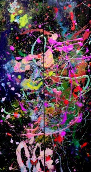 Universul secret al unui copil-minune, locul unde fantezia este la ea acasă. Nu ştia încă să meargă, dar picta fenomenal 151646