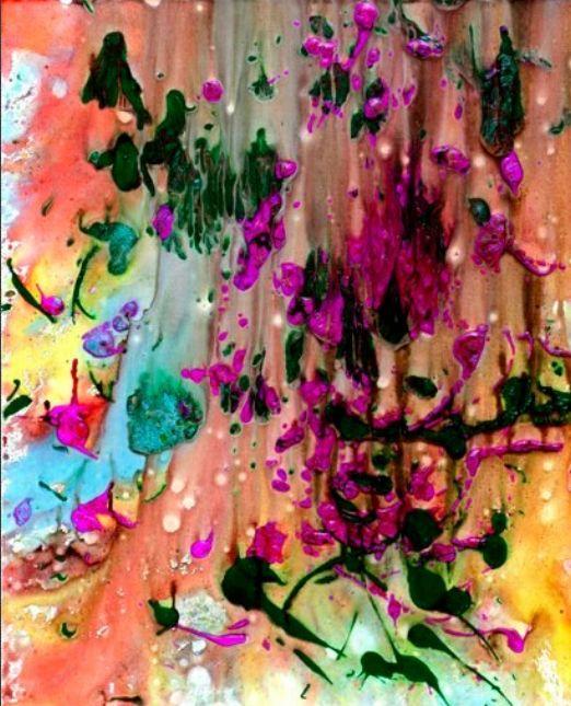 Universul secret al unui copil-minune, locul unde fantezia este la ea acasă. Nu ştia încă să meargă, dar picta fenomenal 151648