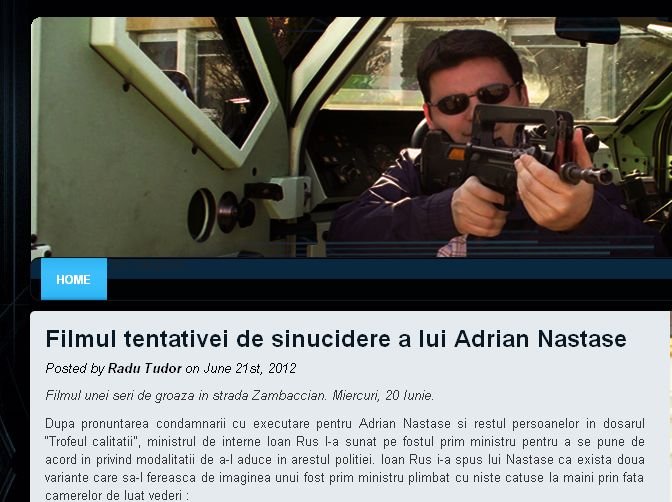 FILMUL tentativei de sinucidere a lui Adrian Năstase. Momentele de groază prin care a trecut fostul premier