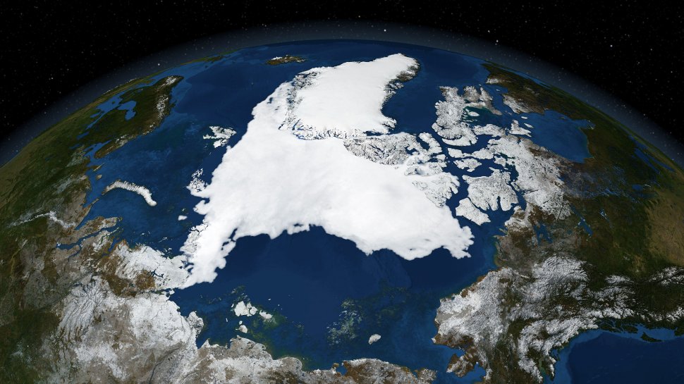 Se topeşte Polul Nord! Gheaţa arctică, înjumătăţită în ultimii 30 de ani