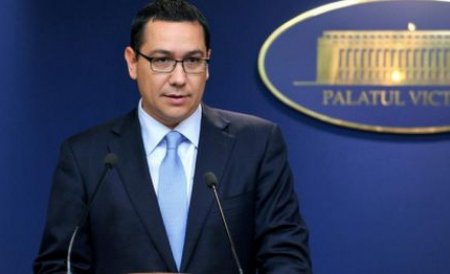 Ponta: Bucureştiul va reanaliza în decembrie poziţia faţă de exploatarea gazelor de şist