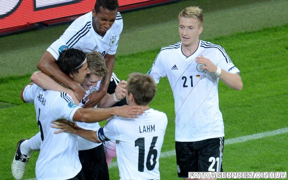 EURO 2012: Germania câştigă cu 4-2 în faţa Greciei şi se califică în semifinale