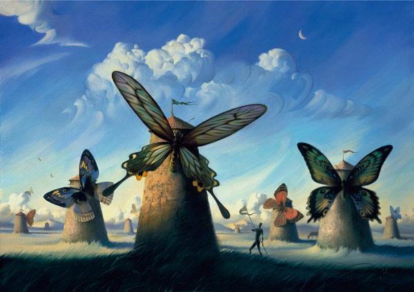 Frumuseţea şi imaginaţia, în picturi suprarealiste semnate de Vladimir Kush 153750