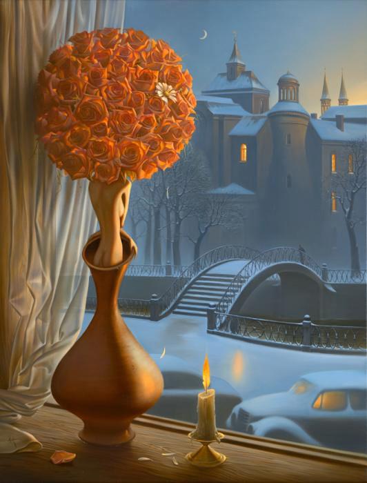 Frumuseţea şi imaginaţia, în picturi suprarealiste semnate de Vladimir Kush 153755
