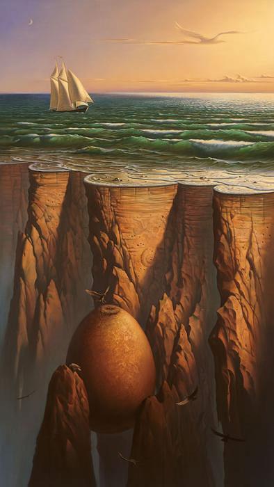 Frumuseţea şi imaginaţia, în picturi suprarealiste semnate de Vladimir Kush 153757