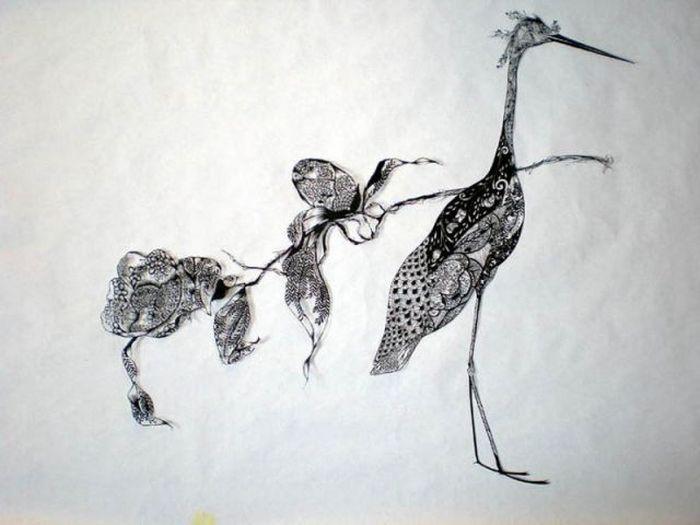 Măiestria dumnezeiască şi răbdarea infinită au făcut să iasă din mâinile ei asemenea comori. Arta, decupată din hârtie 153952