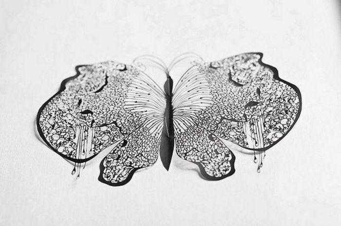 Măiestria dumnezeiască şi răbdarea infinită au făcut să iasă din mâinile ei asemenea comori. Arta, decupată din hârtie 153955