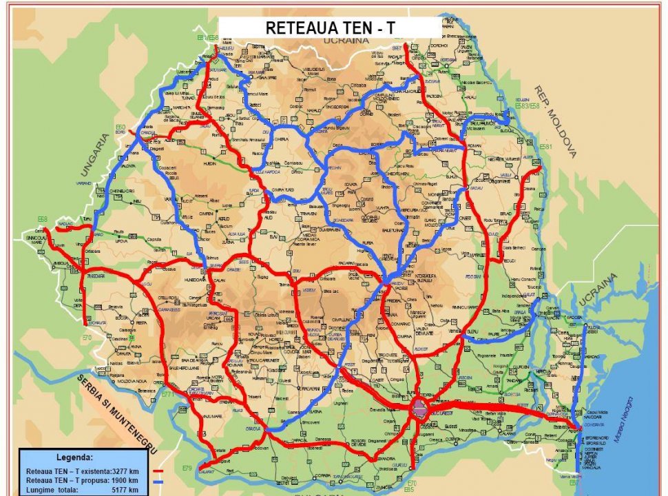 Cum va arăta România &quot;împânzită&quot; de autostrăzi. Proiecte care vor fi finalizate în.... infinit