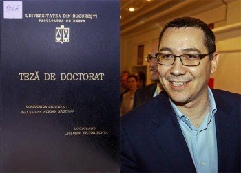 CNATDCU cere retragerea titlului de doctor al lui Ponta. Pop: Deciziile Consiliului SUNT NULE 