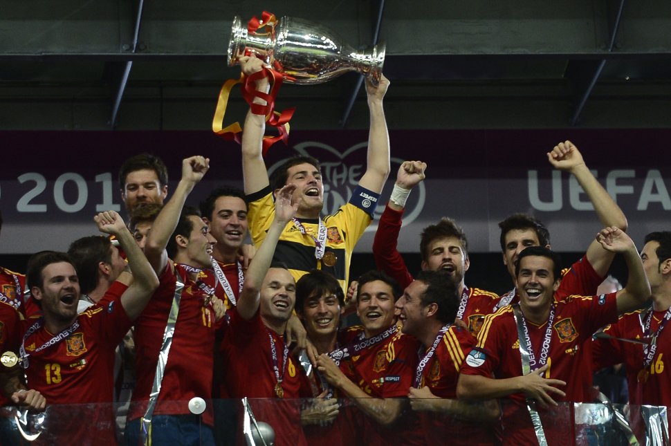 Spania îşi păstrează titlul european, după 4-0 cu Italia în finală