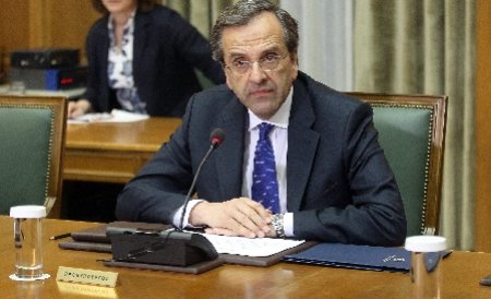 Grecia: Premierul Samaras a început discuţiile cu troica UE-BCE-FMI