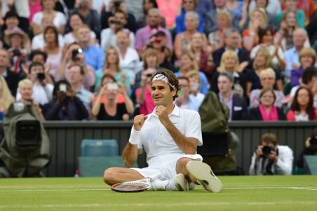 Federer a câştigat pentru a şaptea oară turneul de la Wimbledon