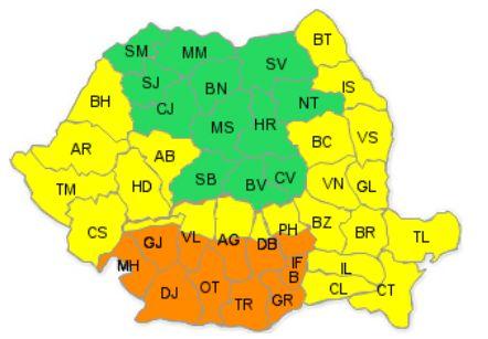 Atenţionare COD PORTOCALIU DE CANICULĂ. Temperaturile vor atinge 37 de grade. Vezi prognoza meteo 156043