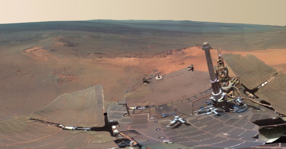 Cea mai spectaculoasă imagine cu planeta Marte pe care ai văzut-o vreodată 