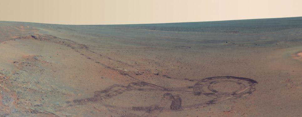 Cea mai spectaculoasă imagine cu planeta Marte pe care ai văzut-o vreodată  156025