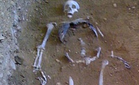 Schelet uman, descoperit în zona Pieţei Abator din Cluj-Napoca
