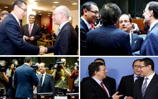 Victor Ponta va pleca astăzi la Bruxelles. Se va întâlni cu Herman van Rompuy, Jose Manuel Barroso şi Schulz