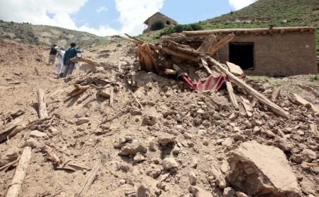 Afganistanul, zguduit de un cutremur de 5,8 pe scara Richer