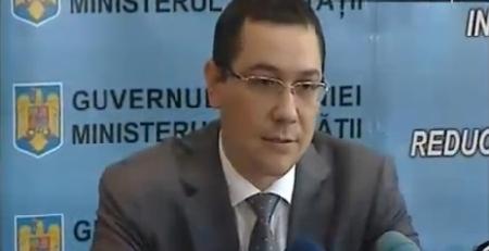 Victor Ponta: Guvernul va adopta un proiect de lege în sistemul sănătăţii, în perioada imediat următoare