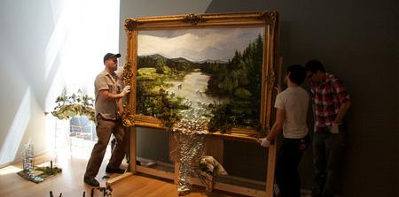 Artistul Gregory Euclide dovedeşte că un tablou nu trebuie să fie perfect plat. Vezi aici picturi 3D de excepţie 157680