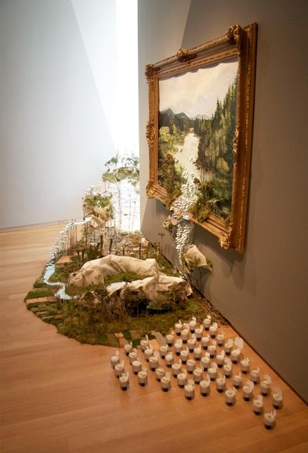 Artistul Gregory Euclide dovedeşte că un tablou nu trebuie să fie perfect plat. Vezi aici picturi 3D de excepţie 157682